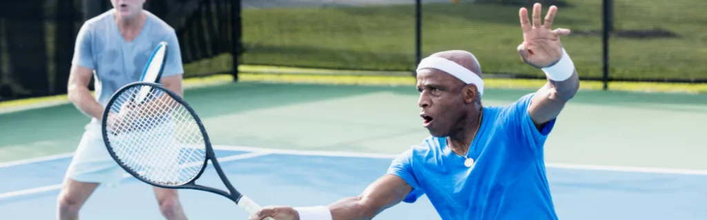 DOUBLES tennis