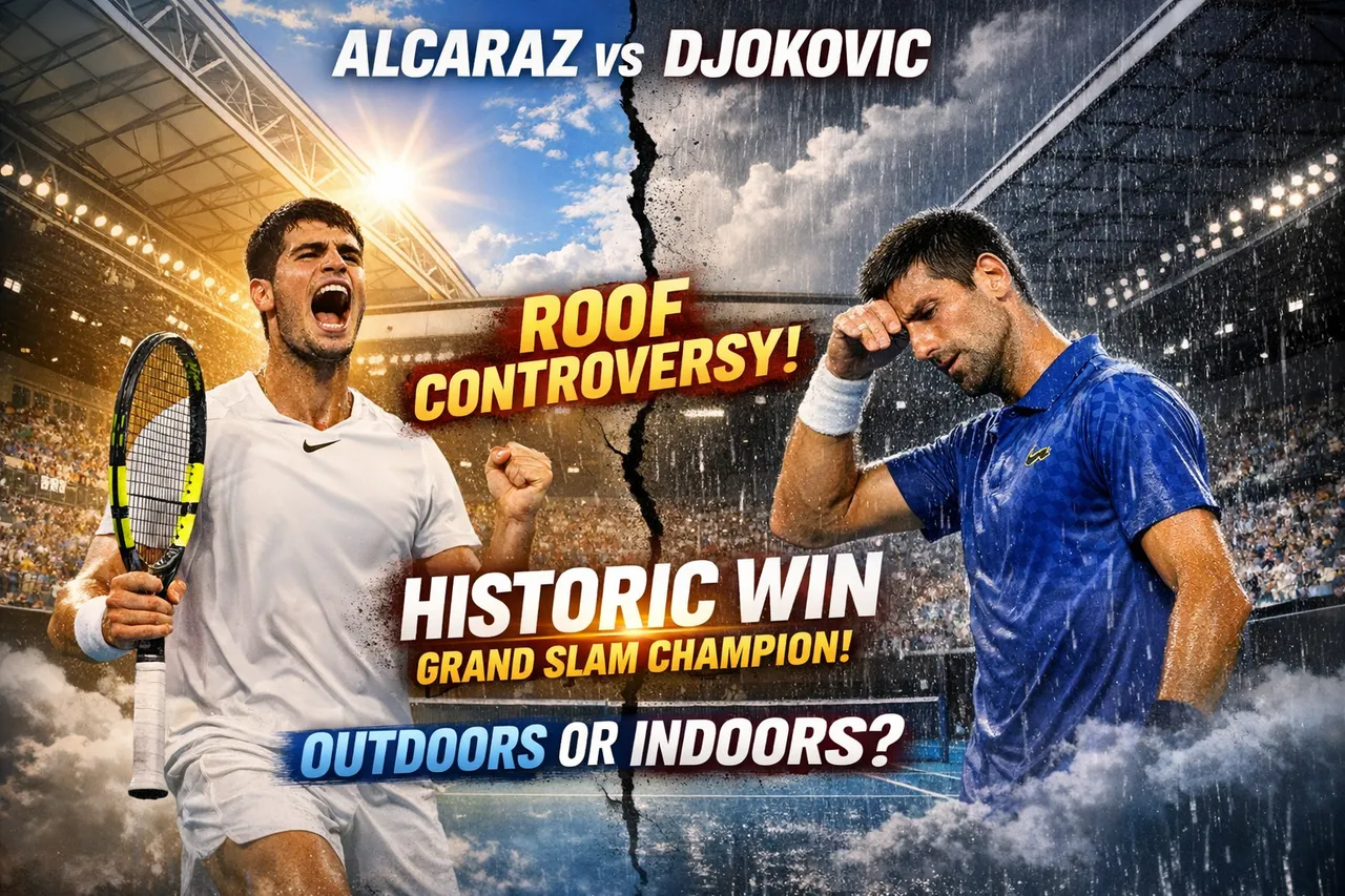 Alcaraz’s Roof Row and Historic Win: How Melbourne’s Weather Debate Became Part Of The Story