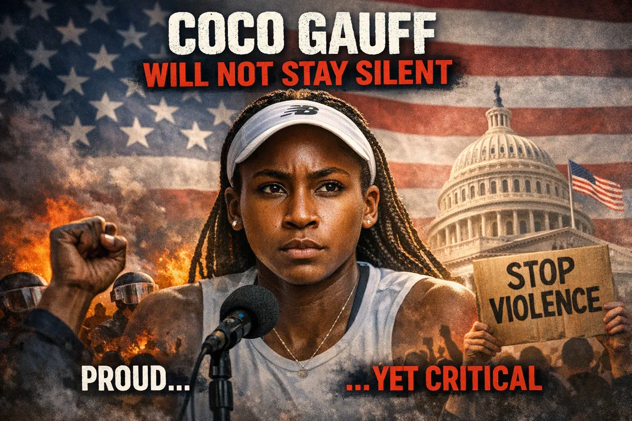 Coco Gauff Says She Will Not Stay Silent On America's Problems