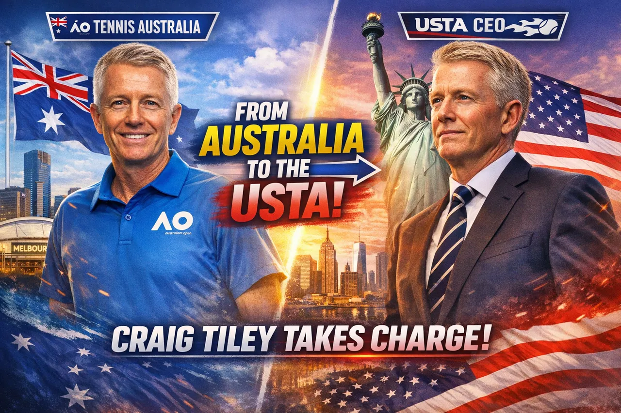 Craig Tiley To Lead USTA After Long Run At Tennis Australia