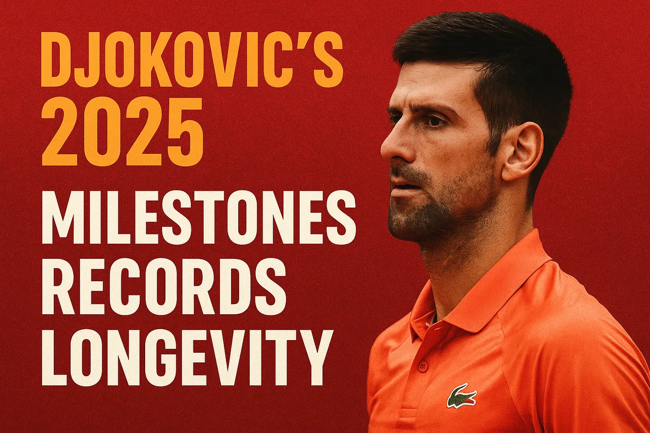 Djokovic's 2025: A Season Of Milestones, Records, And Longevity