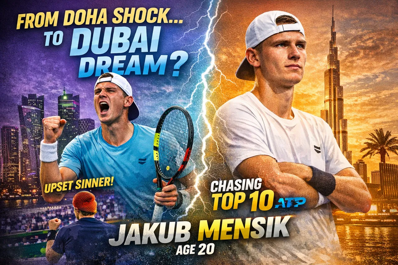 Mensik Moves From Doha Shock To Dubai And Eyes A Top 10 Debut
