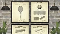 Vintage Tennis Patent Art Prints