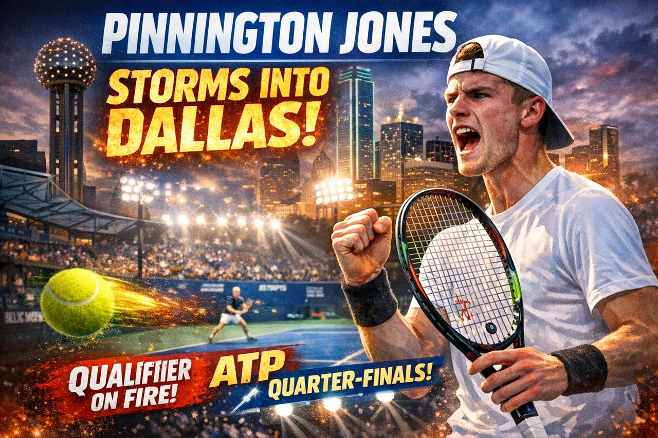 Pinnington Jones Powers Through Dallas Into ATP Spotlight