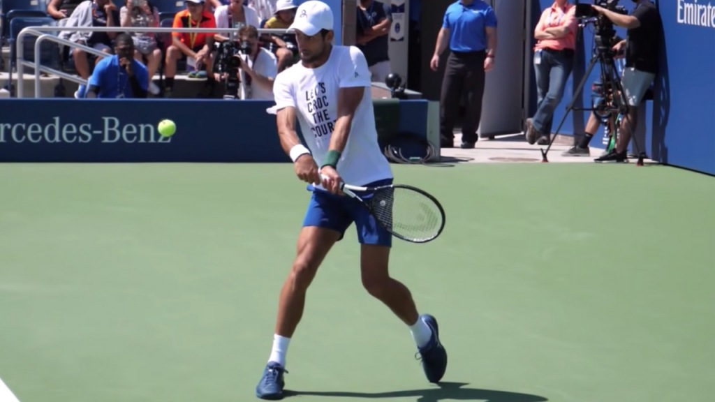 Tennis Two-Handed Backhand