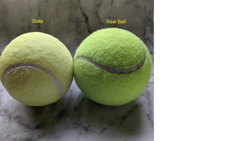 Tennis Ball Soap 1