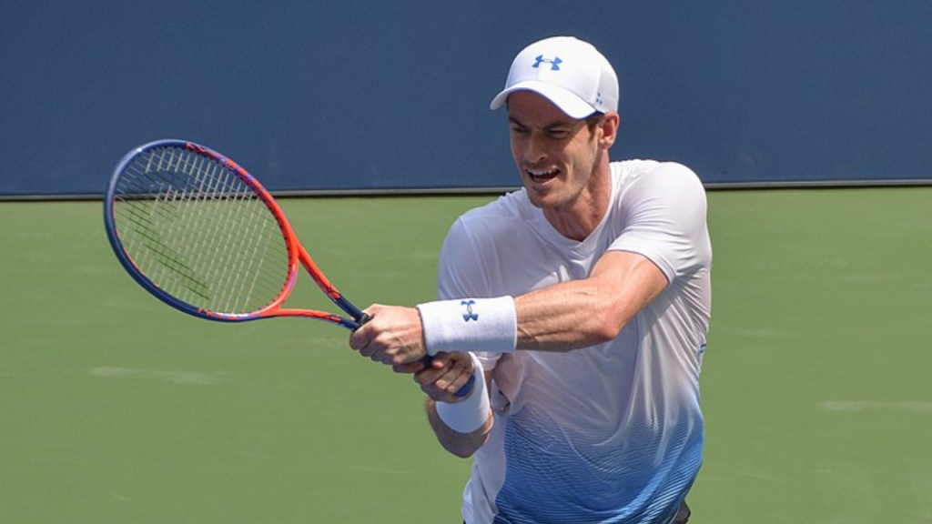 DOUBLE-HANDED BACKHAND GRIP with andy murray