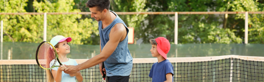 10 AND UNDER TENNIS instruction and equipment
