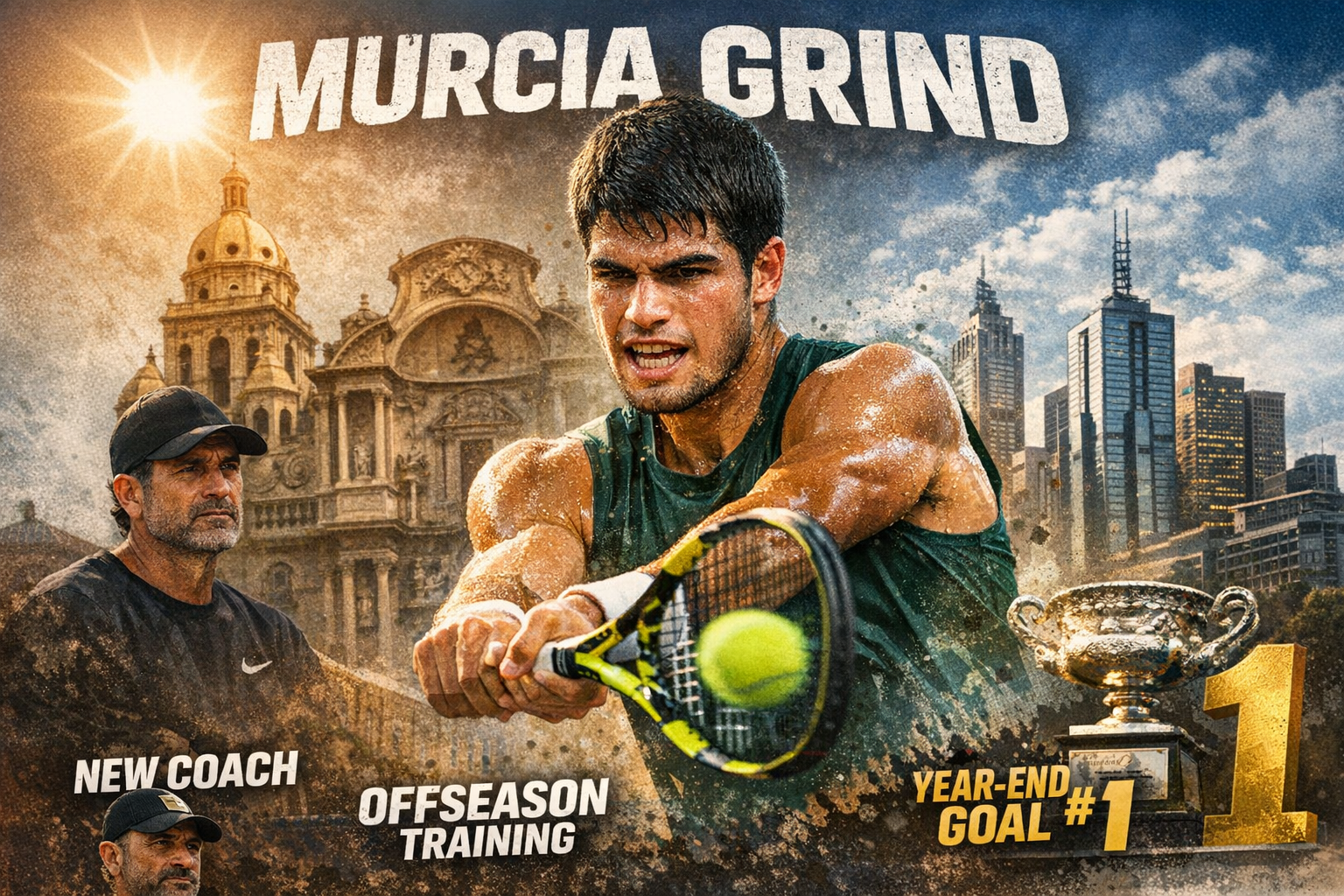 Photos: Alcaraz’s Murcia Grind Signals Big 2026 Ambitions 2 Photos: Alcaraz’s Murcia Grind Signals Big 2026 Ambitions