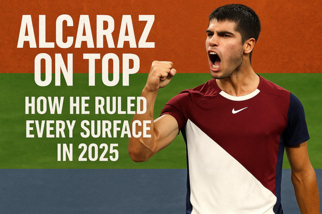 Alcaraz On Top: How He Ruled Every Surface In 2025 31 alcaraz ruled every surface 2025