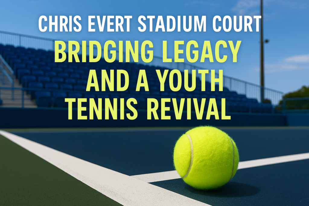 Chris Evert Stadium Court Bridges Legacy And A Youth Tennis Revival 27 chris evert stadium court bridges legacy and a youth tennis revival