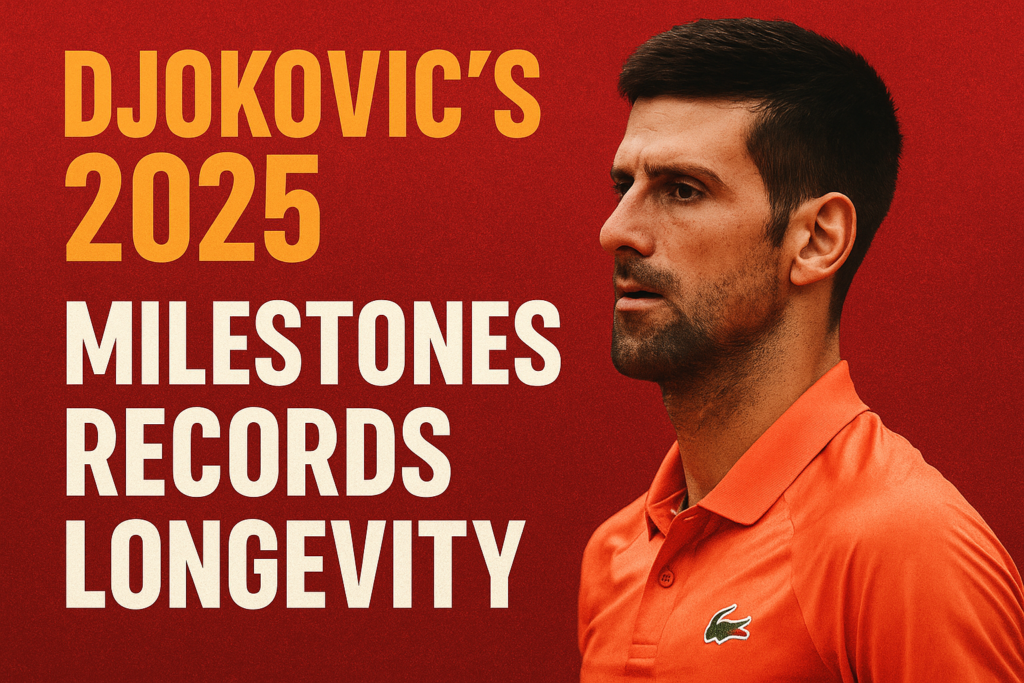 Djokovic's 2025: A Season Of Milestones, Records, And Longevity 7 djokovics 2025 season milestones records longevity