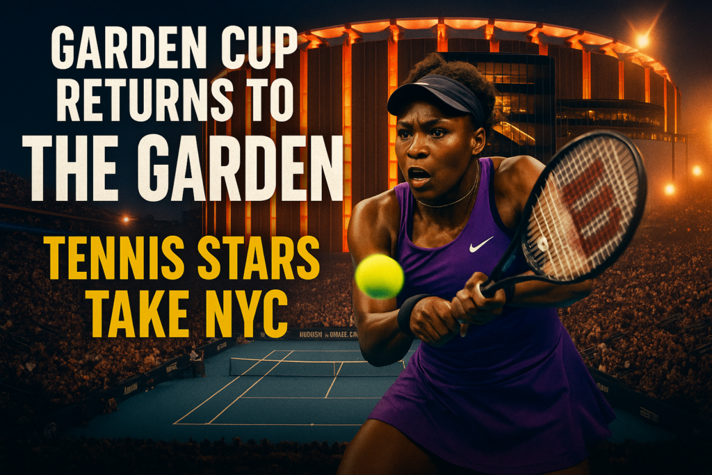 Garden Cup Returns To The Garden: Tennis Stars Take NYC 1 garden cup returns to the garden nyc
