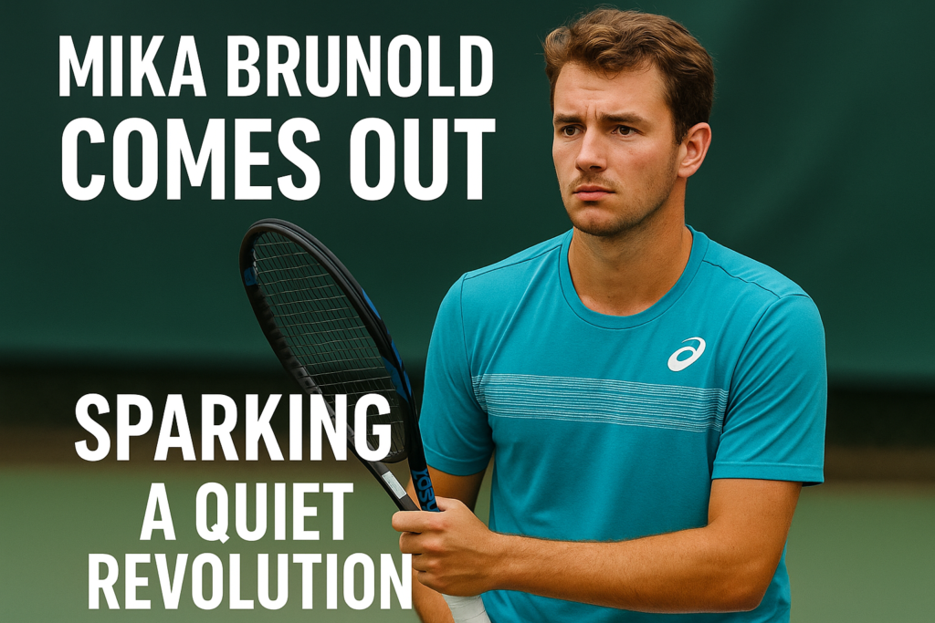 Mika Brunold Comes Out, Sparking A Quiet Revolution On The Tennis Court 11 mika brunold comes out sparked quiet revolution