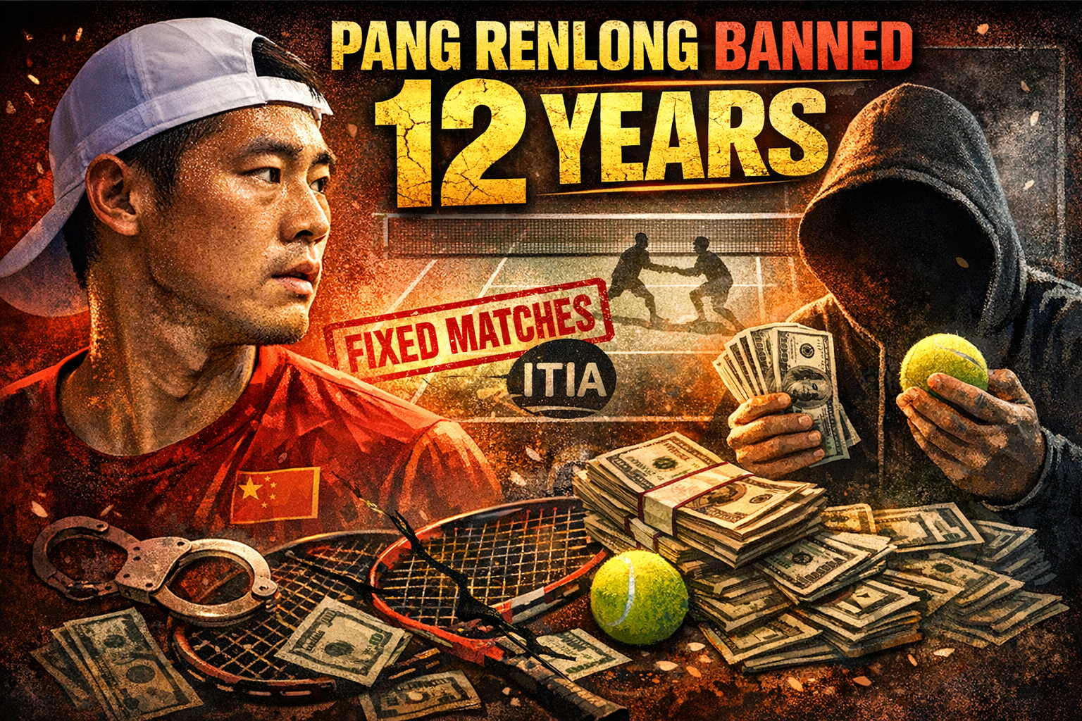 Chinese Player Pang Renlong Banned 12 Years After 22-Match Fixing Spree 1 Chinese Player Pang Renlong Banned 12 Years After 22-Match Fixing Spree