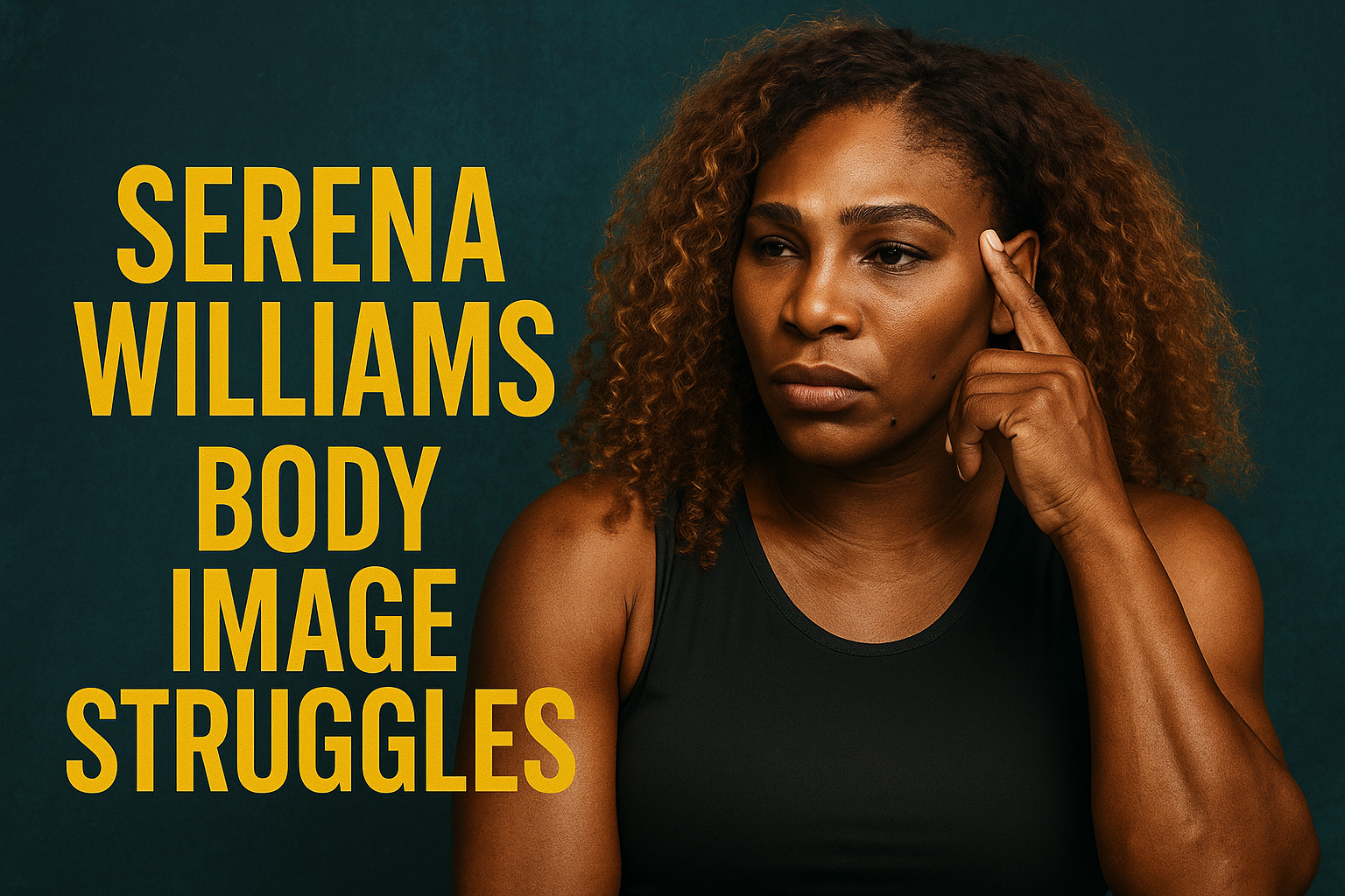 Serena Williams Opens Up About Body Image Struggles In Early Tennis Days 1 serena williams body image struggles early tennis days