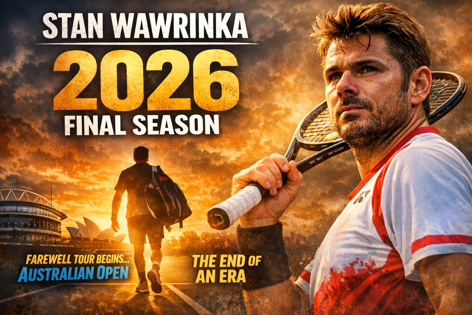 Stan Wawrinka Announces 2026 Will Be His Final Season 2 Stan Wawrinka Announces 2026 Will Be His Final Season