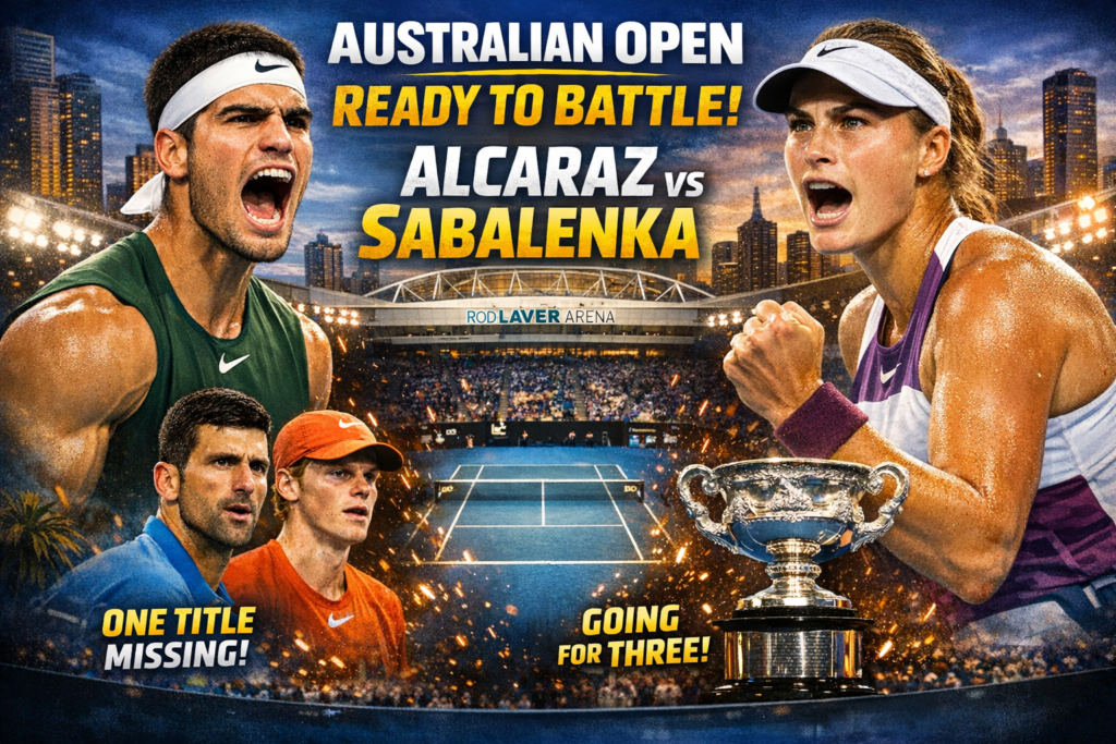 Alcaraz Hungry, Sabalenka Focused As Australian Open Fortnight Kicks Off 9 alcaraz hungry sabalenka focused australian open 2026