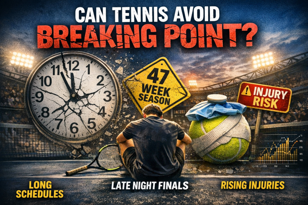Can Tennis Avoid Breaking Point? Players Push For Shorter Season And Safer Scheduling 5 can tennis avoid breaking point