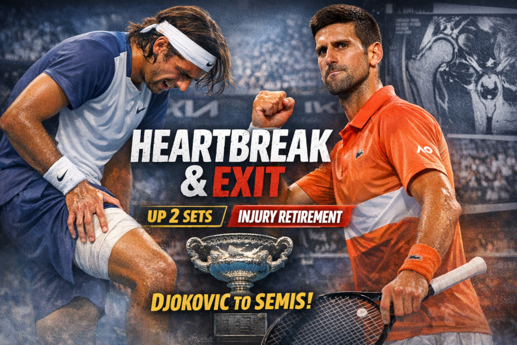 Musetti’s Heartbreak Hands Djokovic A Semifinal After Injury 13 musetti heartbreak hands djokovic semifinal injury