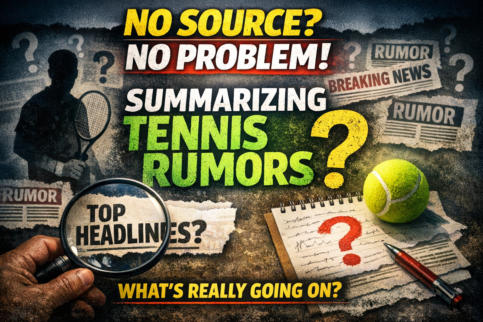 No Source, No Problem: How We Summarised Tennis Rumors With Care 2 No Source, No Problem: How We Summarised Tennis Rumors With Care