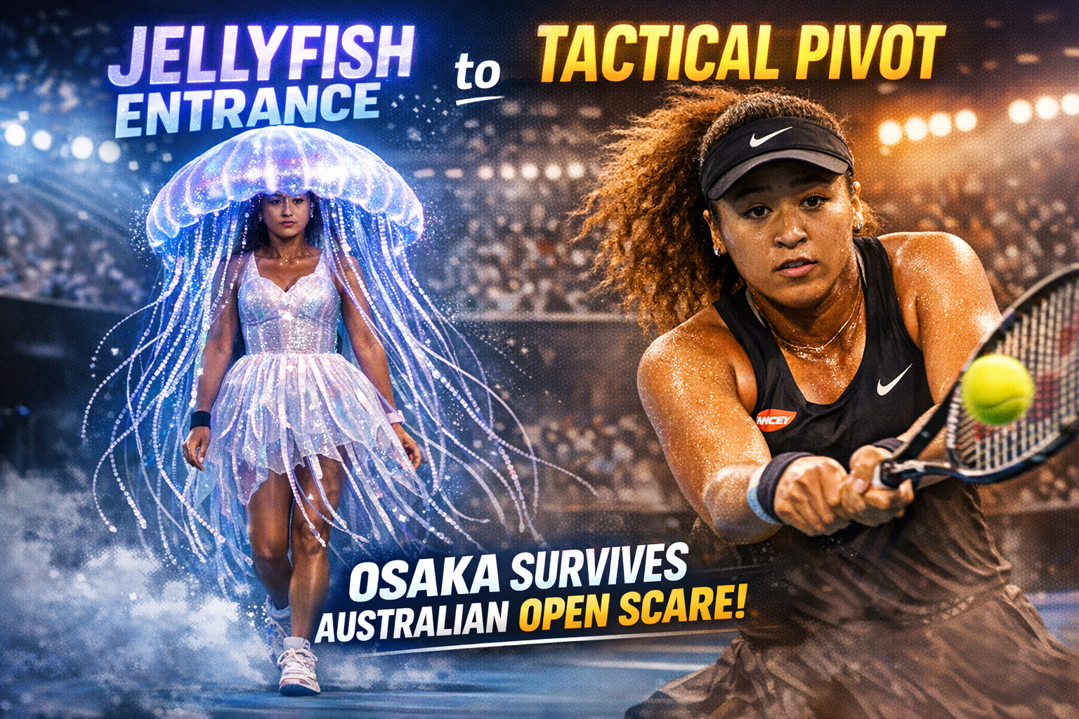 Osaka’s Jellyfish Entrance And Tactical Pivot See Her Survive Australian Open Scare 3 Osaka’s Jellyfish Entrance And Tactical Pivot See Her Survive Australian Open Scare