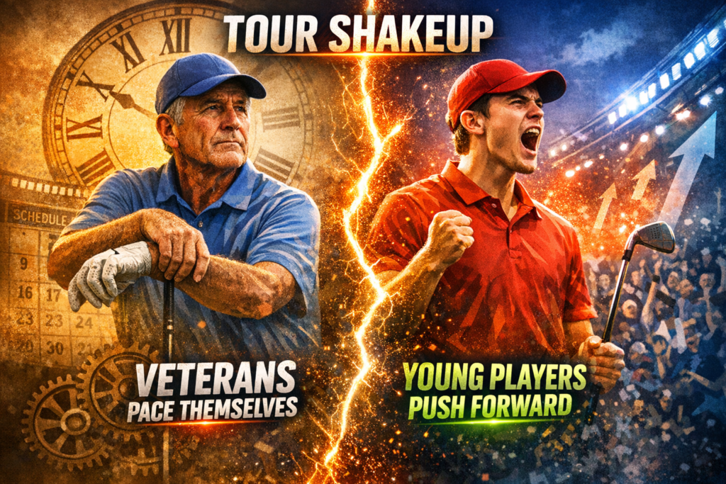 Tour Shakeup: Veterans Pace Themselves While Young Players Push Forward 17 tour shakeup veterans pace young players push