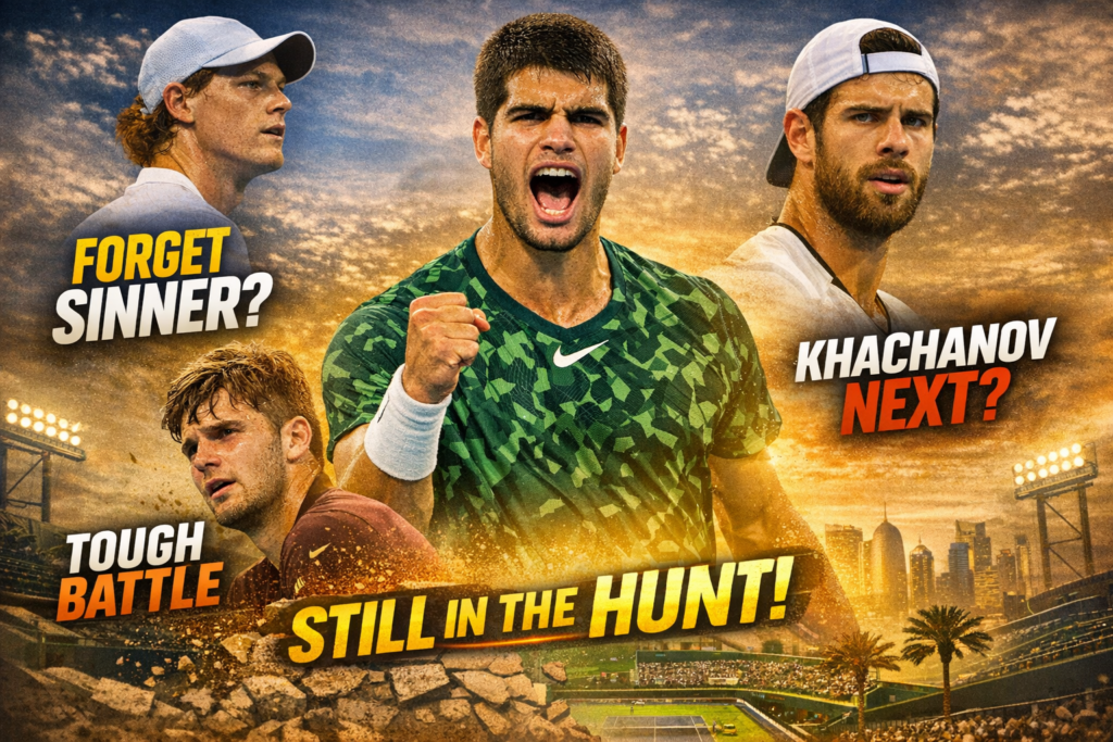 Alcaraz Shrugs Off Sinner Hype, Reels In Royer And Eyes Khachanov 7 alcaraz shrugs off sinner hype reels in royer eyes khachanov