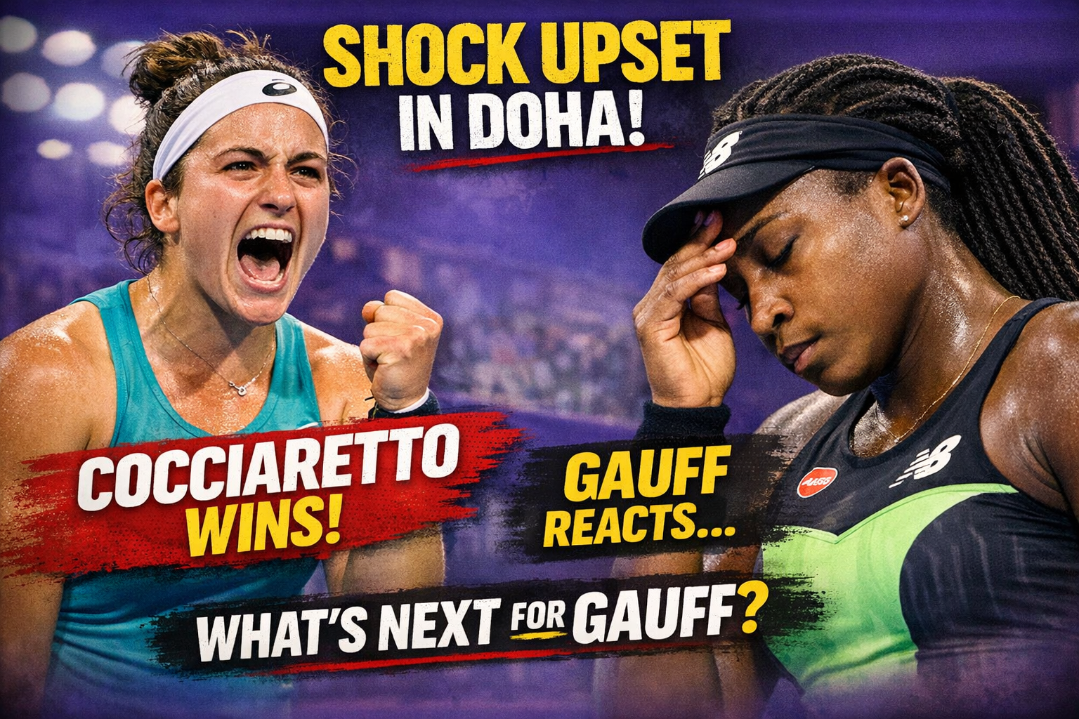 Cocciaretto Stuns Gauff In Doha As Gauff Keeps Perspective 1 Cocciaretto Stuns Gauff In Doha As Gauff Keeps Perspective