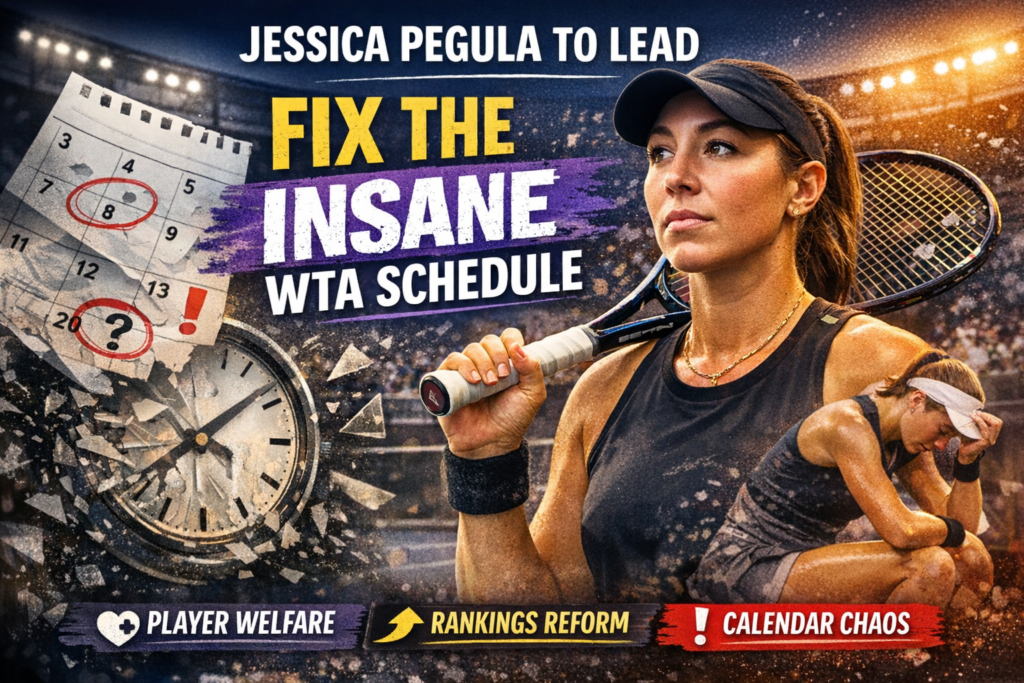 Jessica Pegula To Lead WTA Effort To Fix The ‘Insane’ Schedule 13 jessica pegula lead wta schedule reform