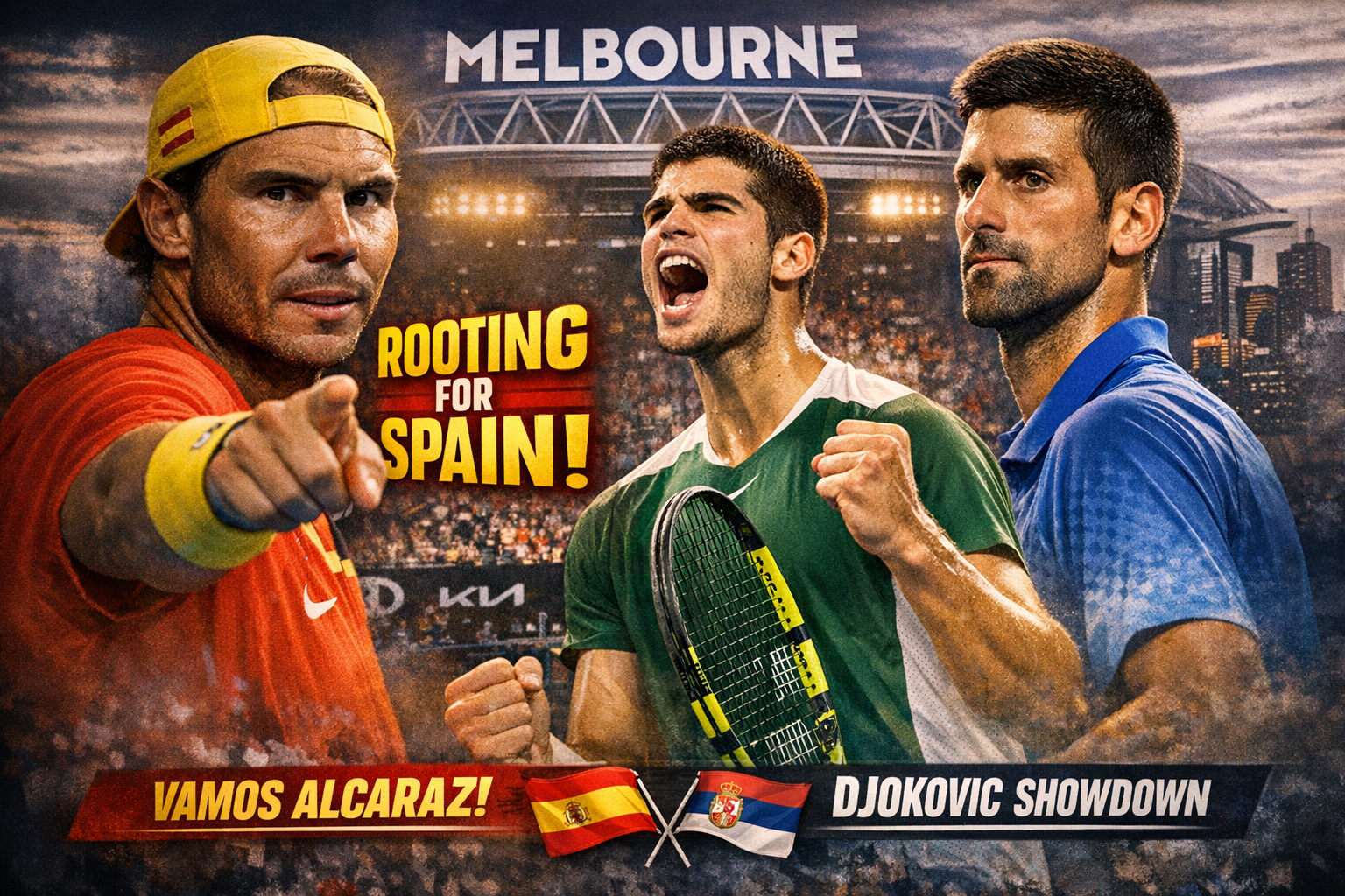 Nadal Backs Alcaraz In Melbourne And Explains Why He’s Rooting For Spain 1 Nadal Backs Alcaraz In Melbourne And Explains Why He’s Rooting For Spain
