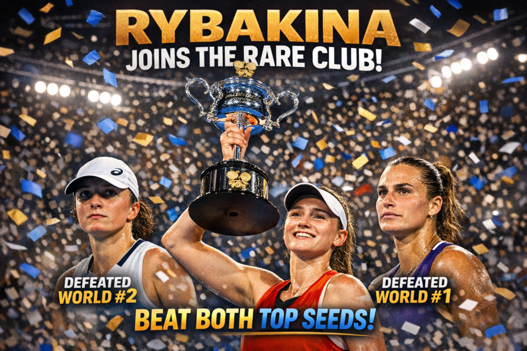 Rybakina Tops Sabalenka And Joins Rare Club After Australian Open Title 9 rybakina tops sabalenka joins rare club australian open