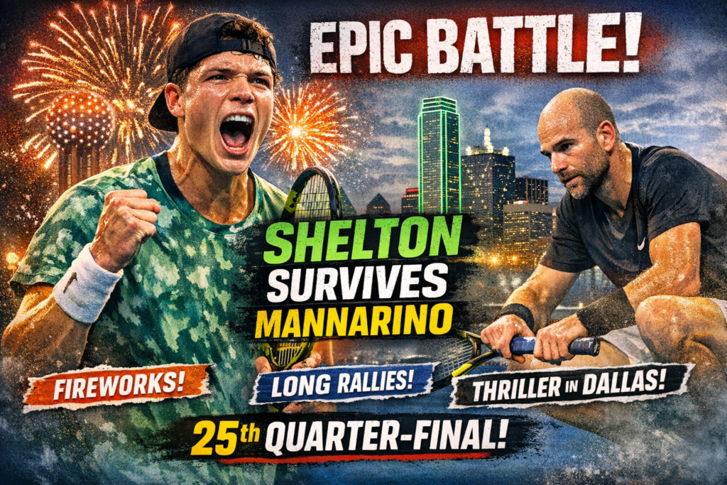 Shelton Survives Mannarino In Dallas Thriller 29 shelton survives mannarino dallas