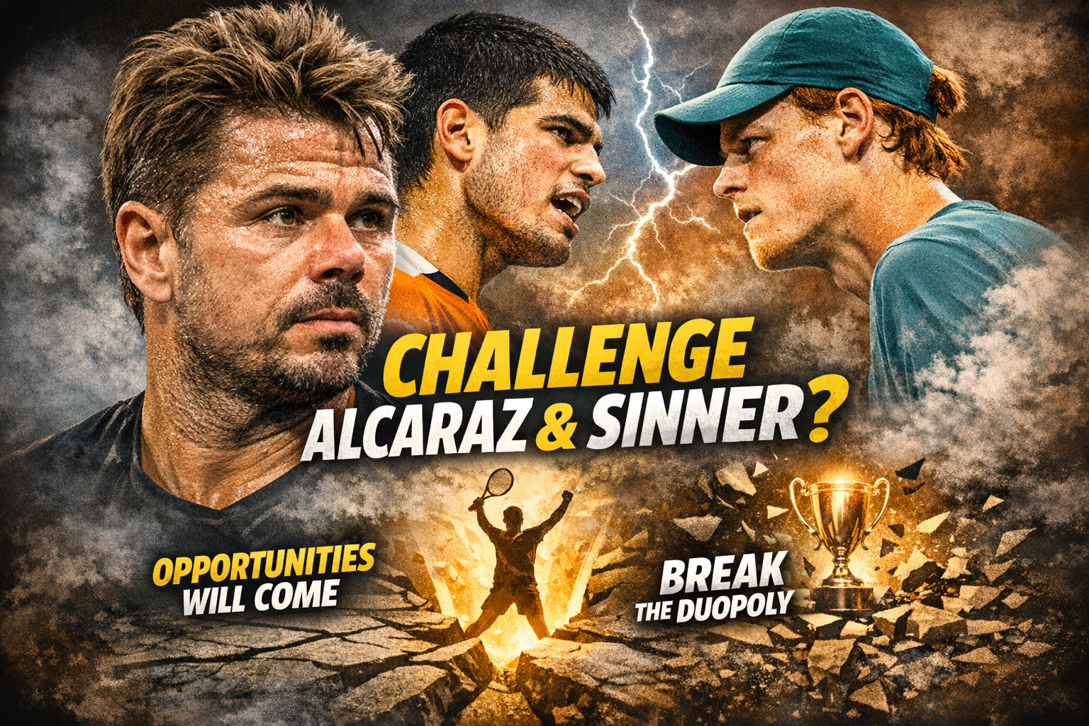 Wawrinka Says Opportunities Will Come To Challenge Alcaraz And Sinner 1 Wawrinka Says Opportunities Will Come To Challenge Alcaraz And Sinner