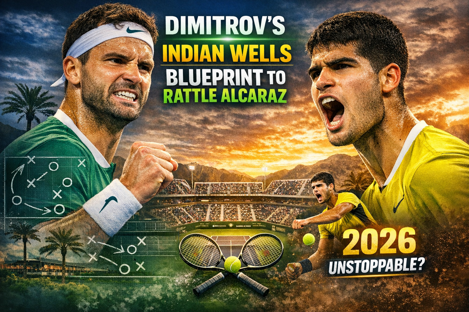 Dimitrov’s Indian Wells Blueprint To Rattle Alcaraz 3 Dimitrov’s Indian Wells Blueprint To Rattle Alcaraz